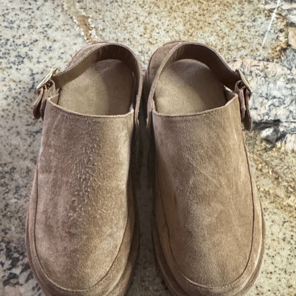 Madden Girl Tan Suede Slip-On Shoes